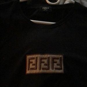 Fendi zucca t shirt